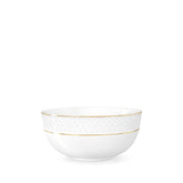 Wilmax Porzellanschale mit Goldrand, 6er Set, 930 ml, 16 cm – WL‑880102368/A6